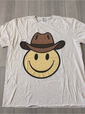 PROJECT SOCIAL T cowboy emoji graphic tee